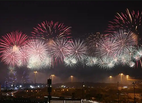 绛县焰火晚会